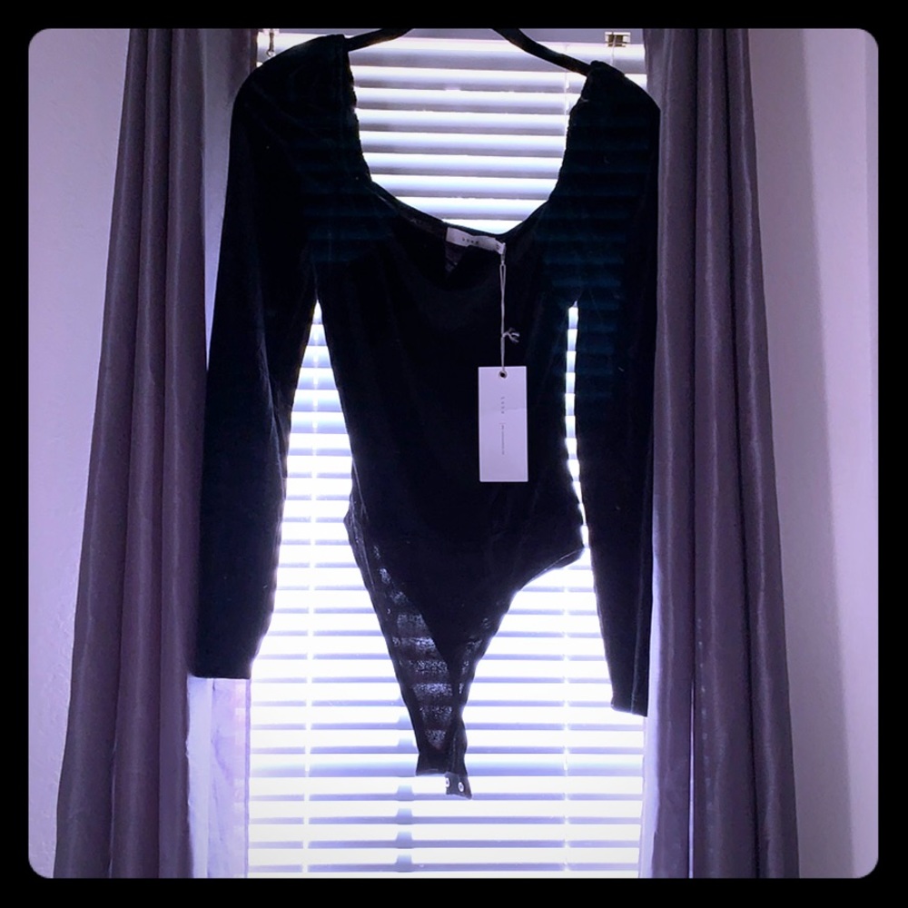 Velvet bodysuit